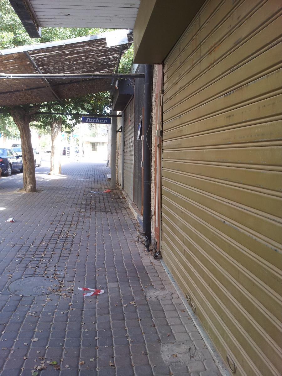 רחוב הרצל, בה אחוז העסקים שקרסו וננטשו גבוה (צילום: דני בלר)